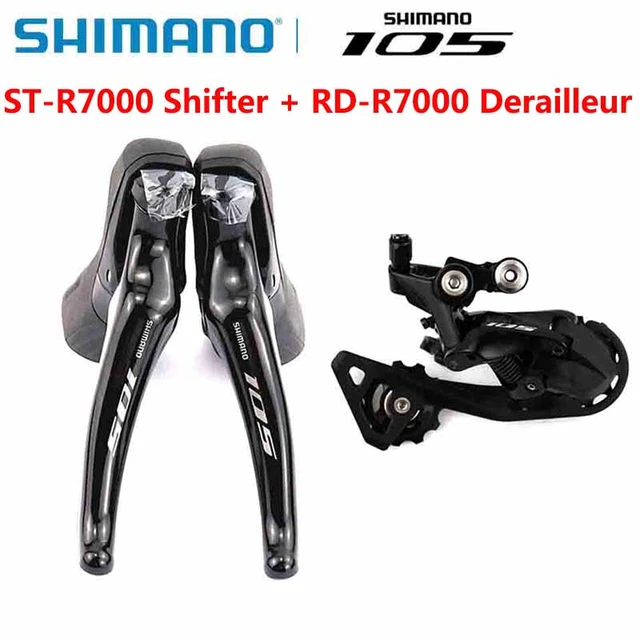 SHIMANO 105 R7000 Groupset Kit 2x11 Speed R7000 Shifter Rear Derailleur Road Bicycle Dual Control Lever Rear Derailleur SS GS AliExpress 18