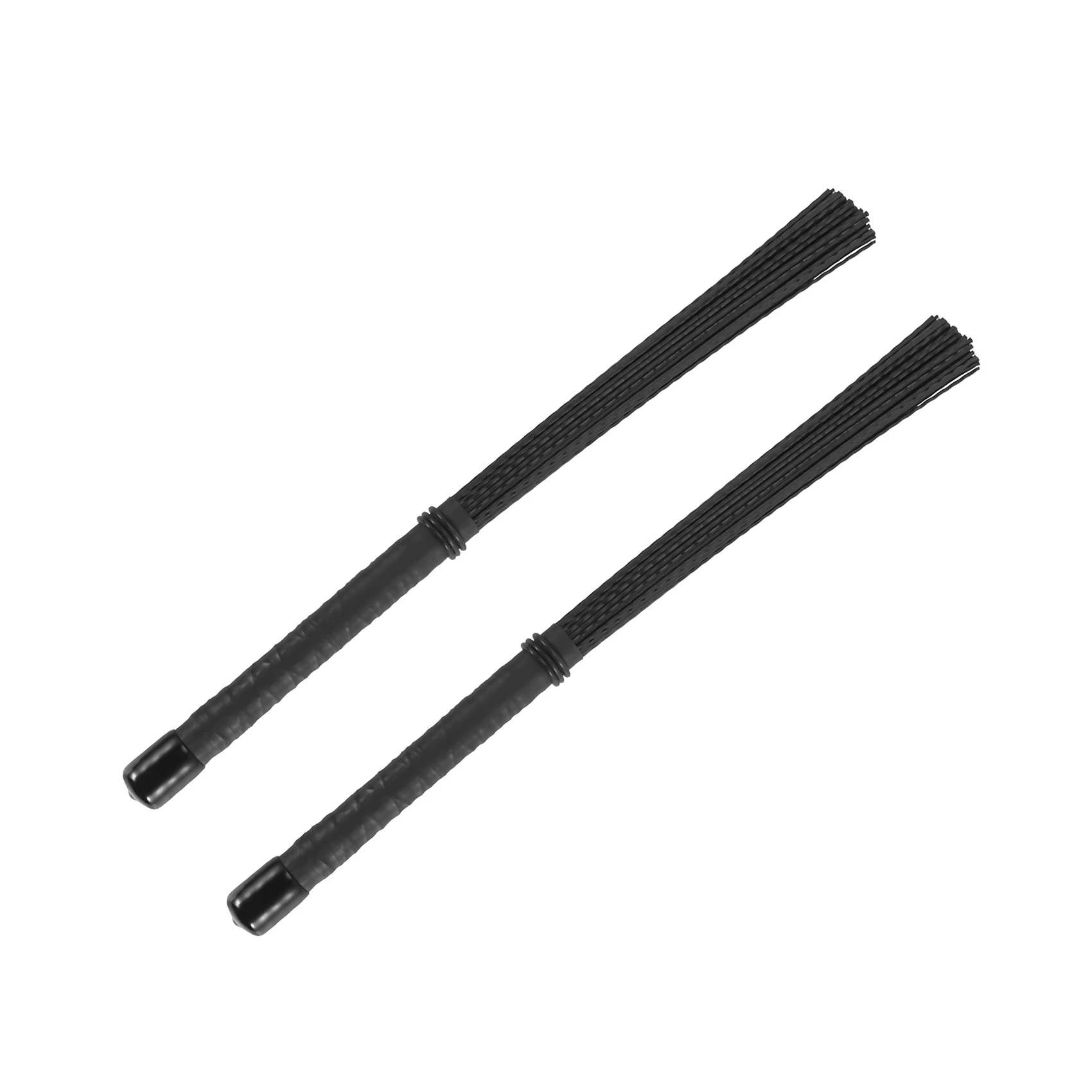 AT77 2 قطعة فرشاة كاجون تصغير طبل فرش النايلون العصي قرع ل طبل عصا الجاز