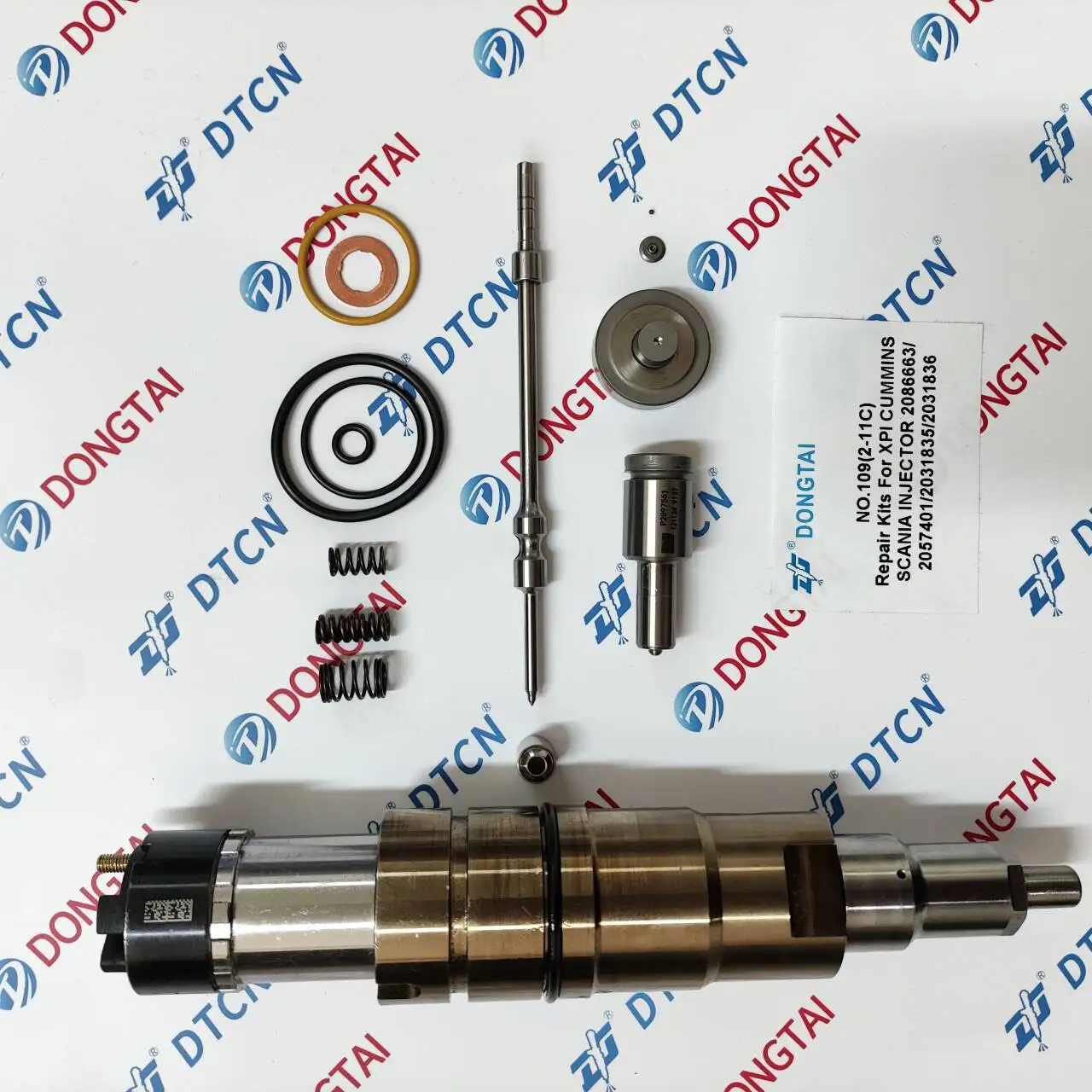 NO.109(2-11C) Repair Kits For XPI CUMMINS Sania Injector  2086663  2057401  2031835   2031836