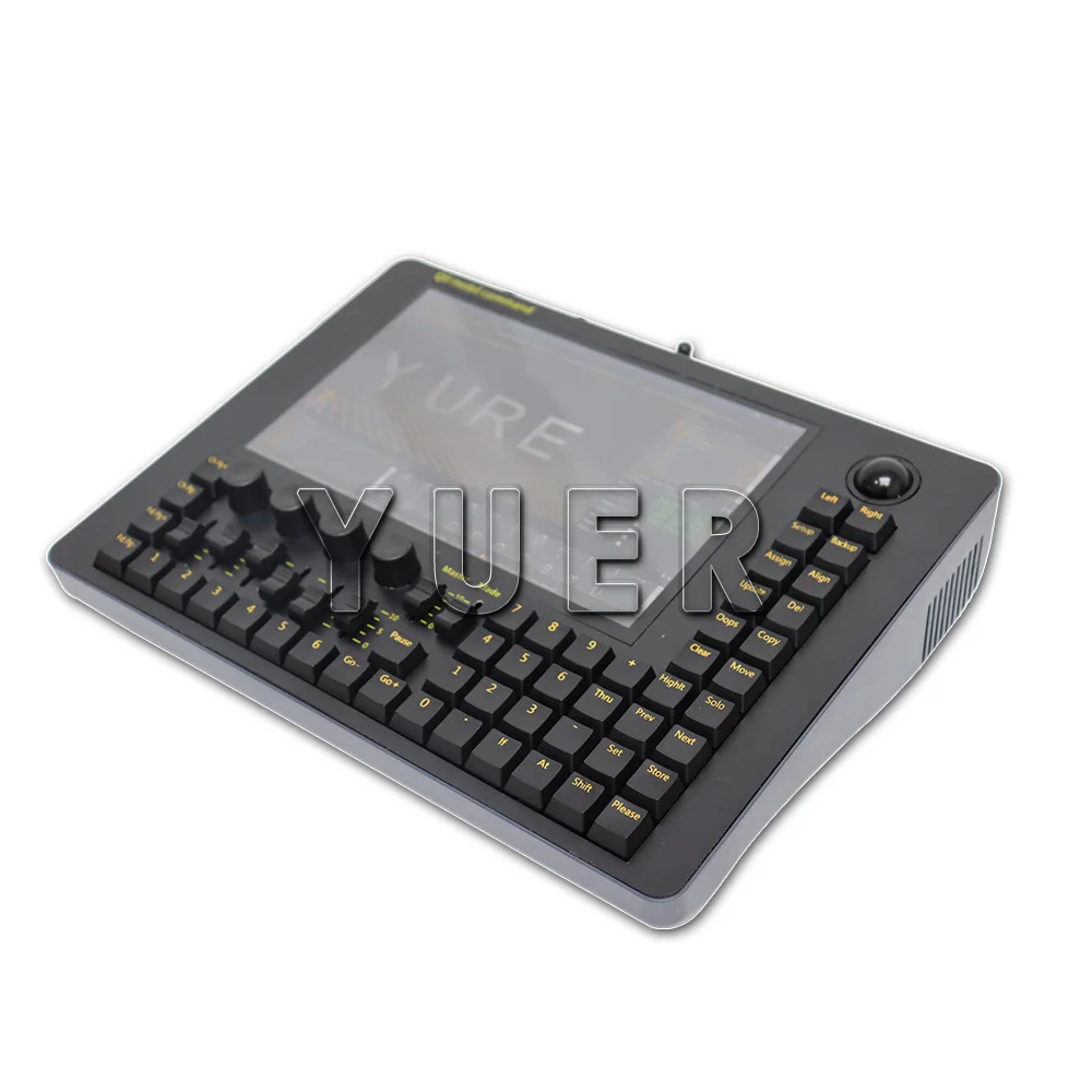 YUER Q0 Mobile Command Wing For Stage Lighting DMX Console A2 Version Battery Carry Bag Dj Disco Lighting Controller Device