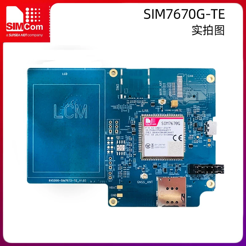 SIMCOM SIM7670G-TE Scheda centrale di test e sviluppo versione globale con funzione di posizionamento