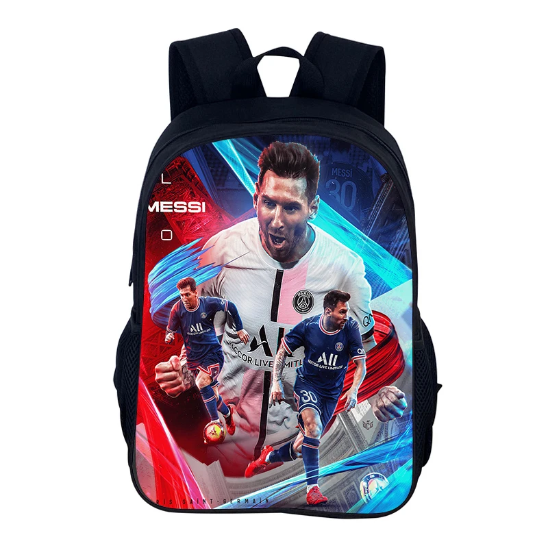 ฟุตบอลกีฬากระเป๋าเป้สะพายหลัง M-Messis กระเป๋านักเรียนชายและหญิงกีฬา Rucksack Star Player กระเป๋าเป้สะพายหลังโรงเรียนกระเป๋าหนังสือสําหรับของขวัญที่ดีที่สุด