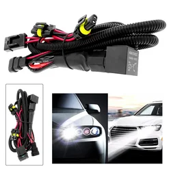 1 Pc for 9005 9006 H1 H13 H7 H8 H9 H11 Xenon HID Wire Harenss Wire Light Controller Adapter Plugs Lamp HID Relay Harness Wiring