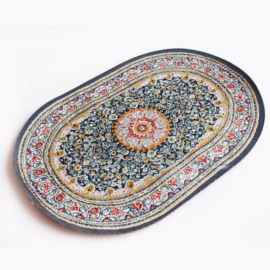 ドールハウス ミニチュア織カーペット 床材 - ドールハウス エリアラグ - 1/12 スケール 家具アクセサリー 装飾