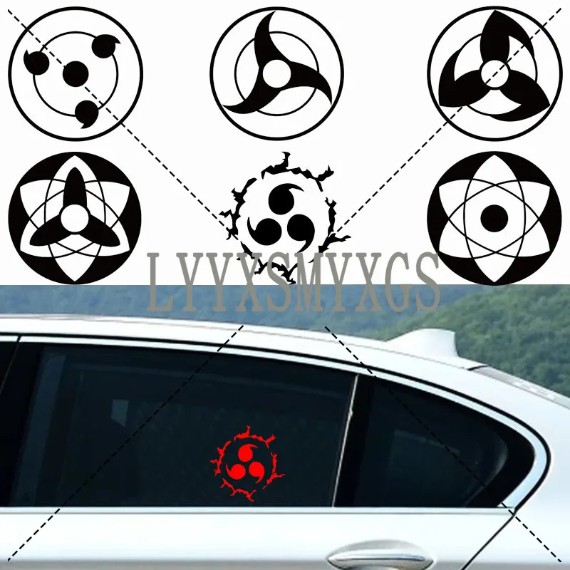 

Personality Self-adhesive Wheel Eye Car Sticker Automotive Rear Window and Bumper Waterproof Vinyl Decal Decorative