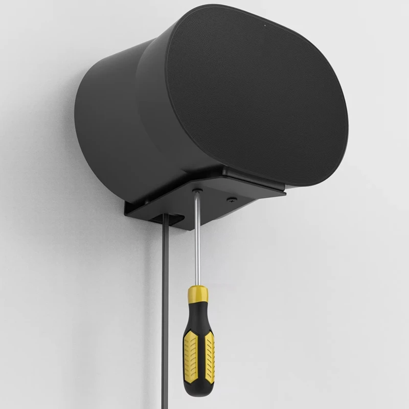 مكبر صوت كامل مثبت على الحائط لسونوس ، عصر ، حامل مكبر صوت على الحائط ، حامل حامل حامل بديل