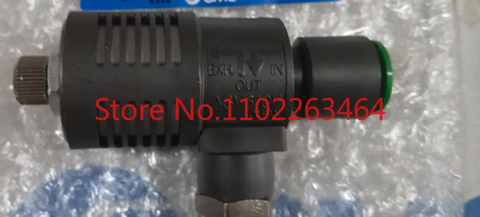 Pneumatic ASV series quick exhaust valve with throttling muffler with quick-change connector ASV510F-03-10S