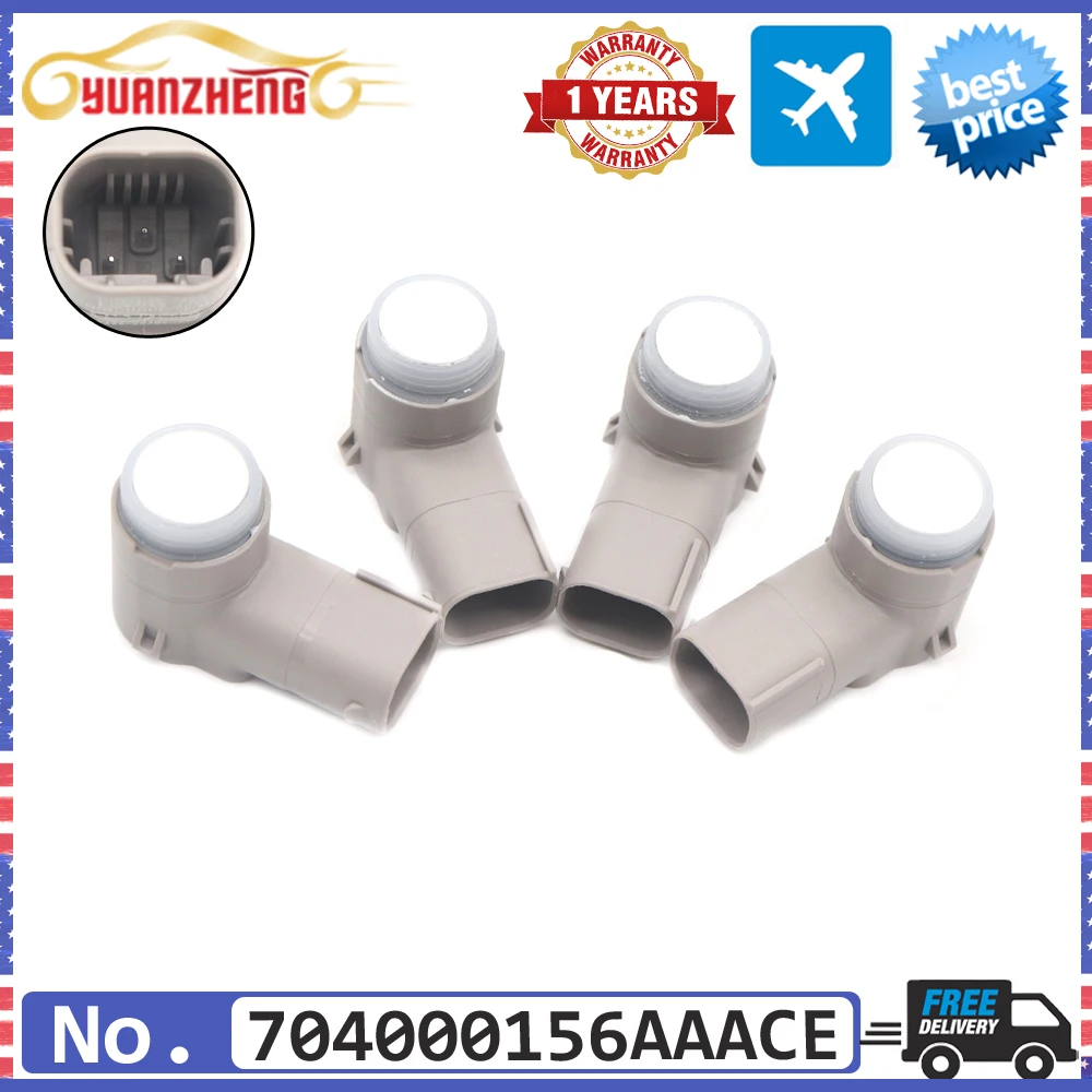 For Chery Tiggo 4 7 8 704000156AAA 704000156AAACE white Ultrasonic Backup Bumper Assist Radar PDC Parking Sensor