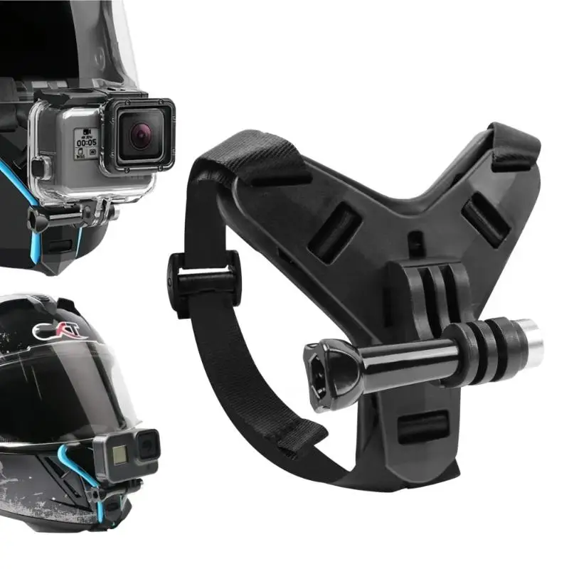 Helmet Chin Mount Strap For Action 6 5Pro Hero 13 12 11 Motorcycle Helmet Chin Stand Camera Accessories
