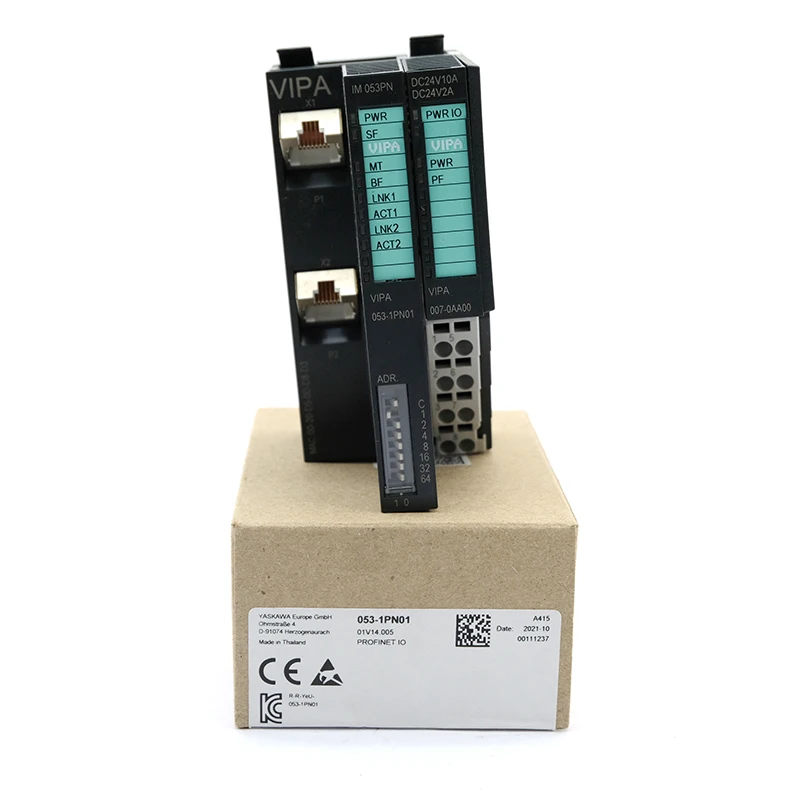 

Высокопроизводительный модуль быстрой связи PROFINET IO Slave Interface 100 Мбит/с, полнодуплексный, 64 модуля, макс. 053-1PN01