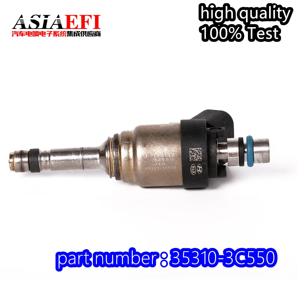 4pcs High Quality Fuel Injector Nozzle 35310-3C550 for HYUNDAI GENESIS Azera Santa Fe KIA Sedona K900 Cadenza Sorento 353103C550