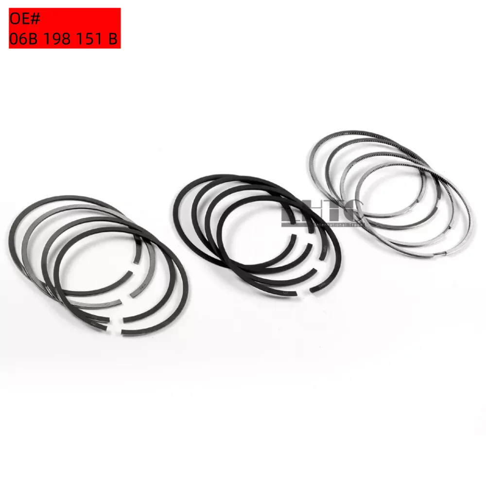 

Engine Piston Rings 81mm STD For VW Jetta Golf Passat Beetle Audi Skoda 1.8T 20V OE# 06B198151B
