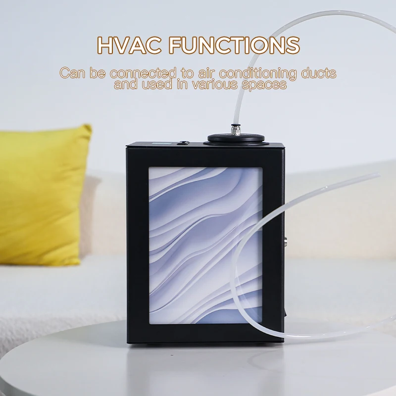 

Perfume Essential Oils with Ad Insertion Function Air Freshener WIFI Bluetooth Commercial 3000m³ Aroma Diffuser Room Fragrance