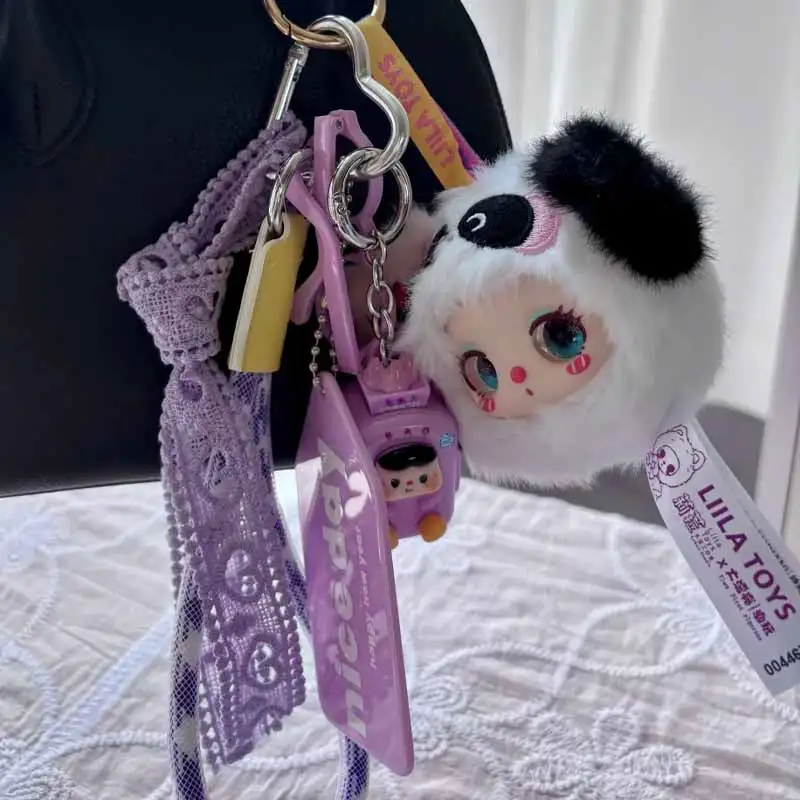 Lilila Garden Tea Party Mini peluche scatola cieca serie morbido e confortevole al tatto bambola zaino ciondolo giocattoli scatola misteriosa regali a sorpresa