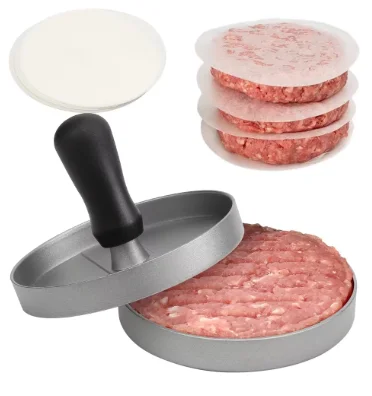 

Пресс для мясных котлет (гамбургеров) ручной, антипригарный, для домашнего использования, для приготовления бургеров и блинов на завтрак