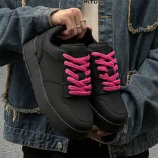 

Брендовая обувь унисекс для отдыха, скейтбординга, женские кожаные дизайнерские кроссовки для отдыха, массивные кроссовки, спортивная прогулочная обувь, мужская обувь 44