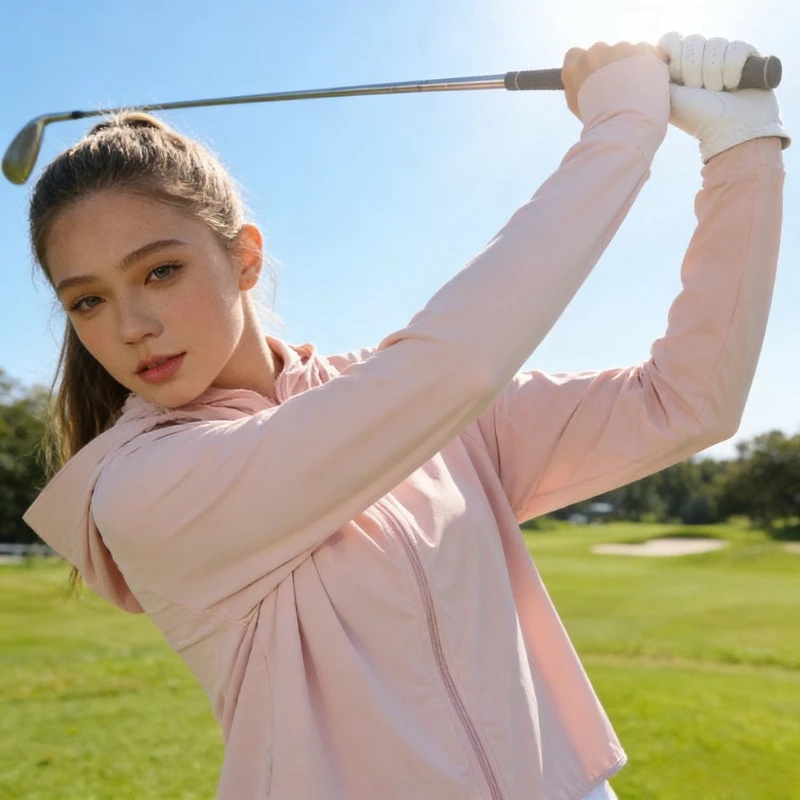 

Новая солнцезащитная одежда 2026 года для лета, легкая и прохладная солнцезащитная одежда UPF50+ с защитой для пальцев, велосипедная куртка