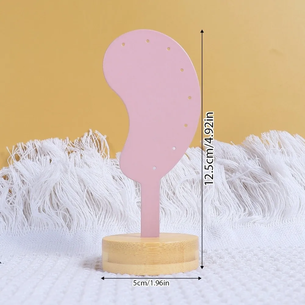 Metal Earrings Display Stand Multi-functional Ear-shaped Earring Rack Jewelry Display Earring Storage Stand Earrings and Stud
