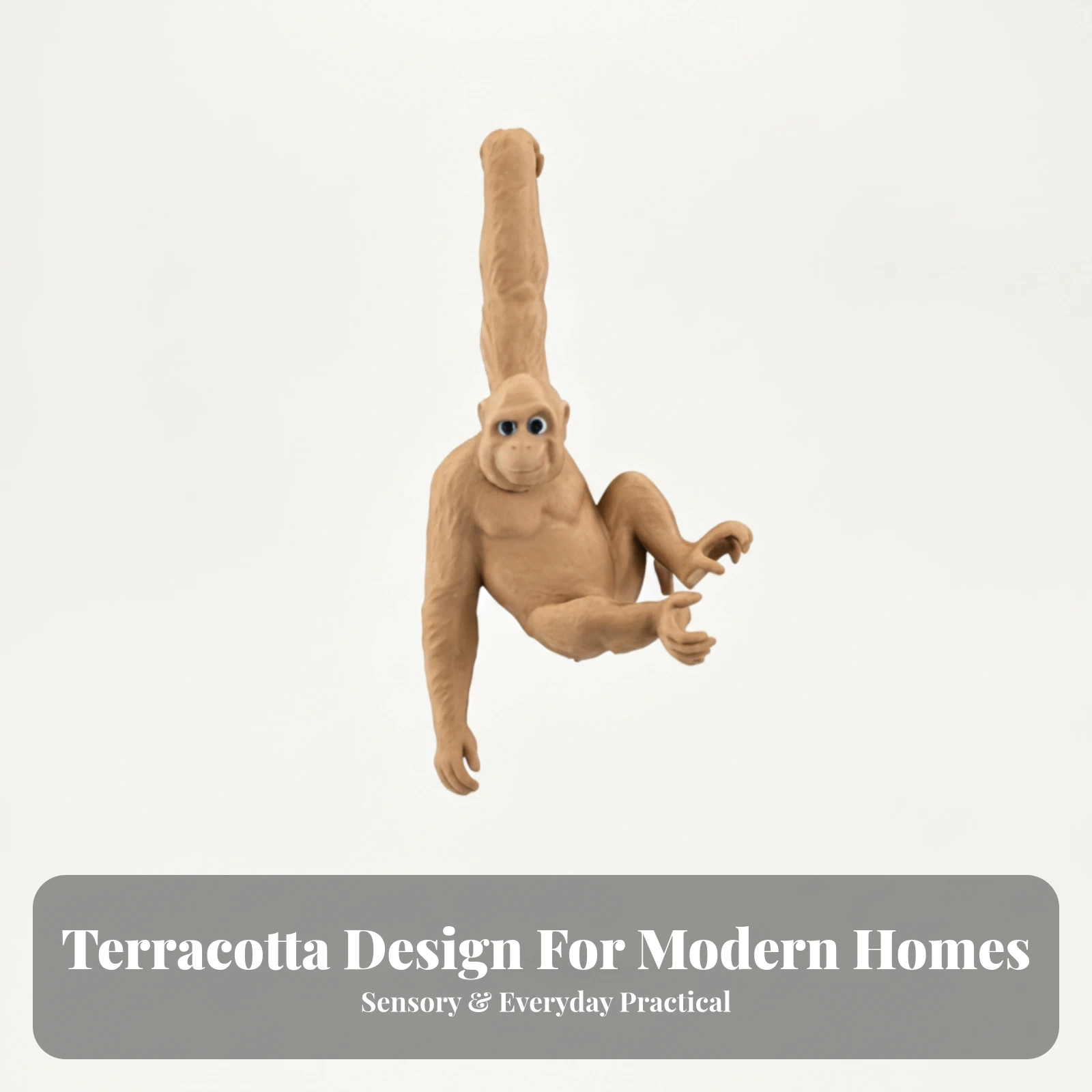 Monkey Banana Hanger Flexible Monkey Banana Holder Organizer Robust Space Saving for Toddlers, Kitchen, Shelf