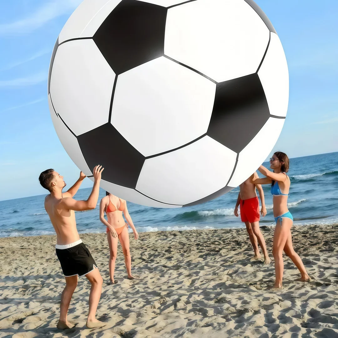 Balle de pelouse géante en PVC, jeux de plein air, jouets gonflables, Football sur gazon, école, jouets amusants, balle Ginat, ballon de plage en PVC épais