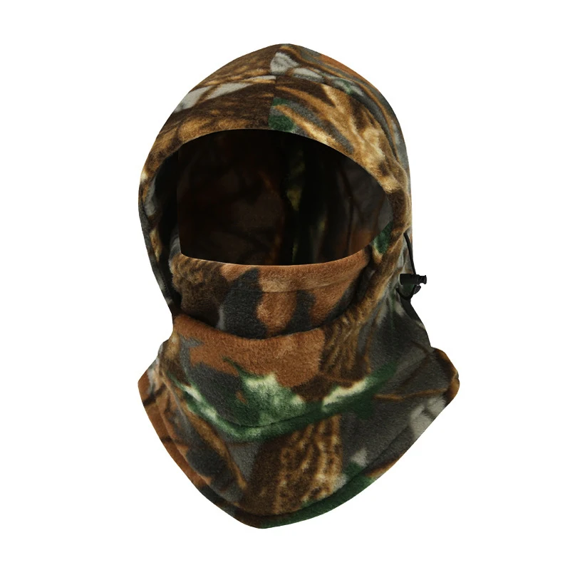 Military Tactical Fleece Hats Men Women Fleece Balaclava Face Mask Hunting Neck Warmer Cap Outdoor Sports Cycling Fishing Cap