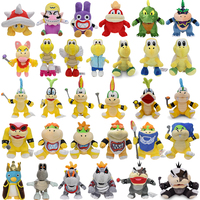 37 Styles Mario Plush Toy Wonder Bowser JR Koopa Ludwig Roy Morton Wendy Lemmy Iggy Larry Nabbit Spiny Anime Stuffed Animal Doll