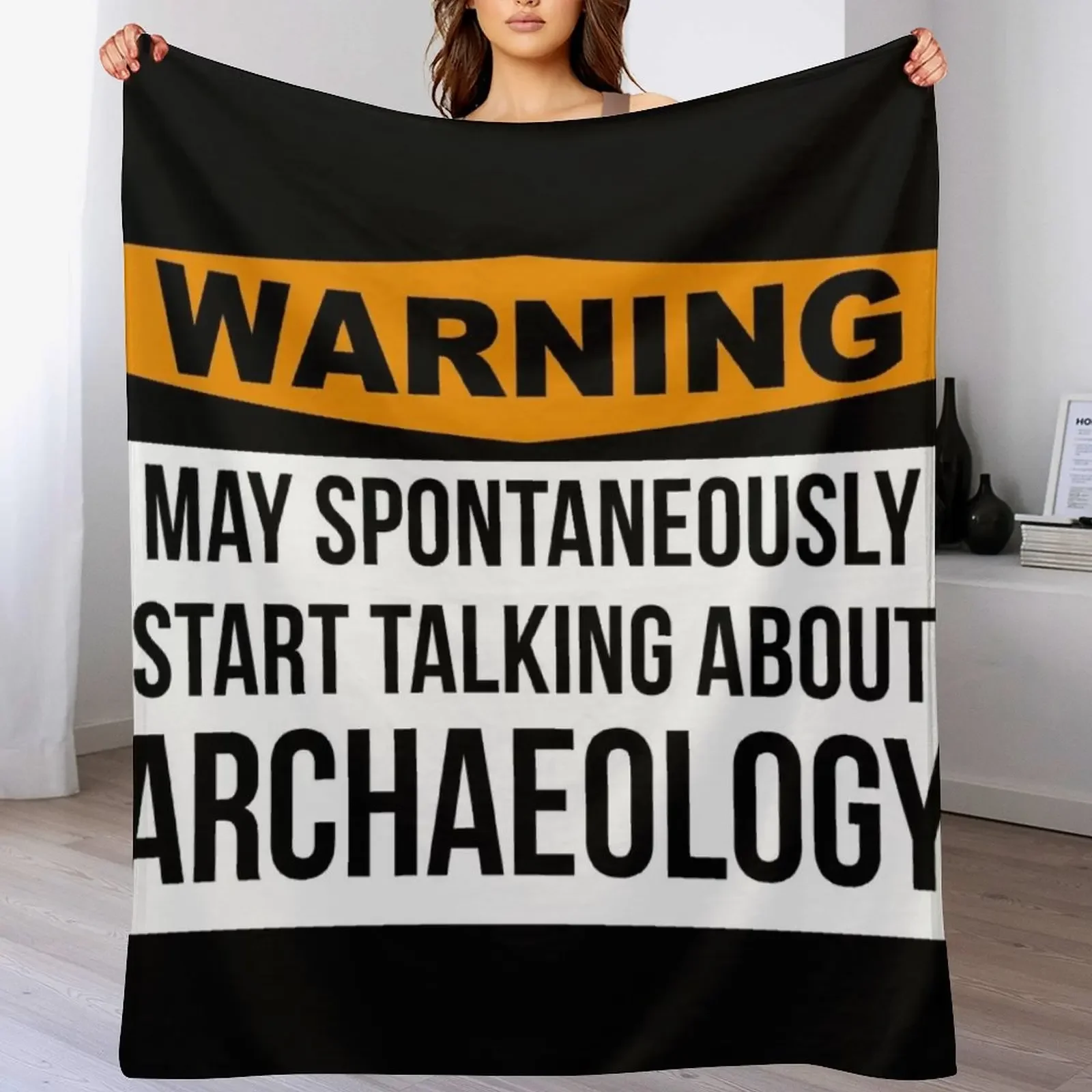 

Archaeology Throw Blanket Warm Comfortable Blanket for Office Napping
