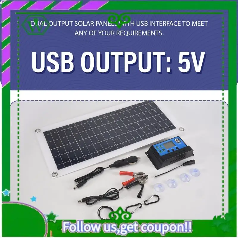 Reliable-15W Solar Panel 12-18V Solar Cell Solar Panel For Phone RV Car MP3 PAD Charger Outdoor Battery Supply