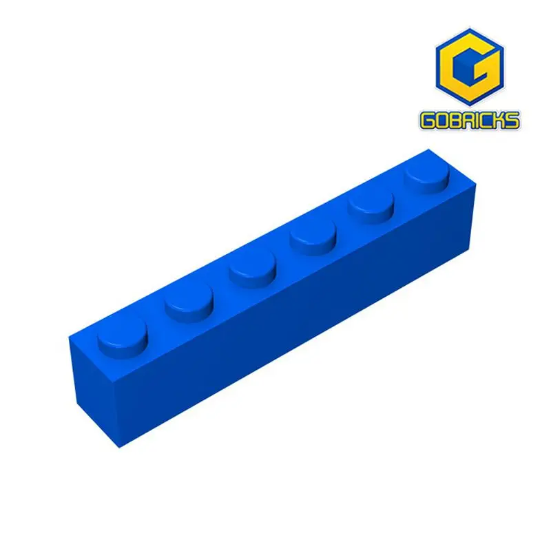 Gobricks GDS-535 Brick 1 x 6 compatible with lego 3009 pieces of children's DIY Building Blocks Technical