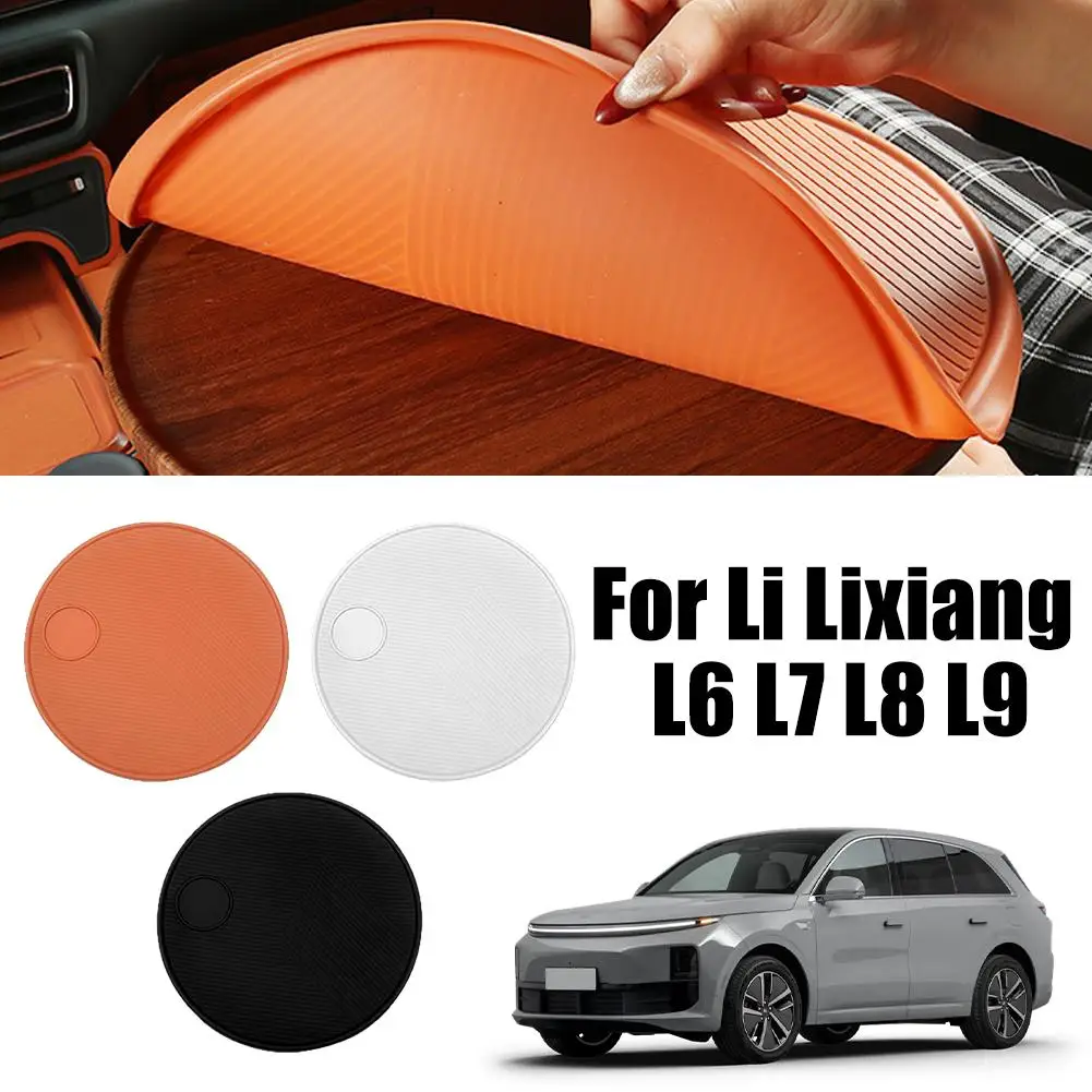 ل Li Lixiang L6 L7 L8 L9 سيارة العائمة غطاء الطاولة الصغيرة الجدول لوحة صغيرة المضادة للخدش سيليكون المضادة للانزلاق واقية و Z2U6 #3