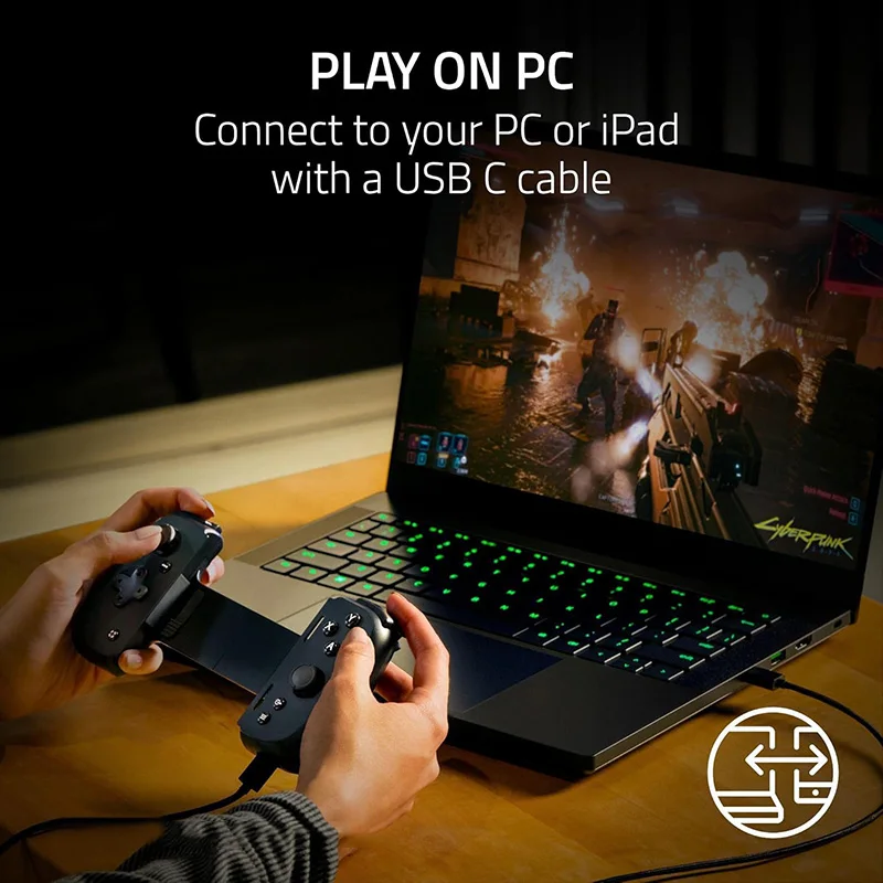 New Razer Kishi V2 USB C Mobile Gaming Controller For Android and iPhone 15 Series (USB C) - Stream PC and Console Games