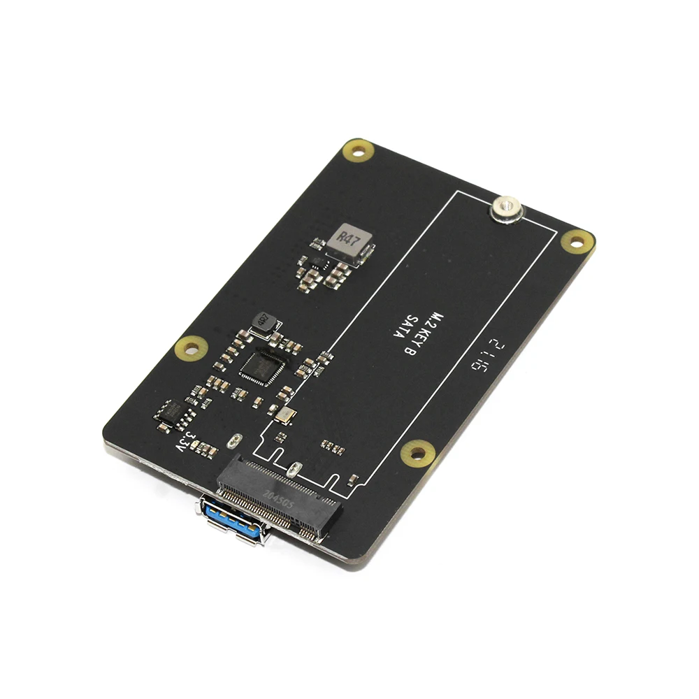 Imagem -03 - Placa de Expansão de Armazenamento Ssd Sata Raspberry pi Modelo b X862 V2.0 2280 X862 Ssd Shield