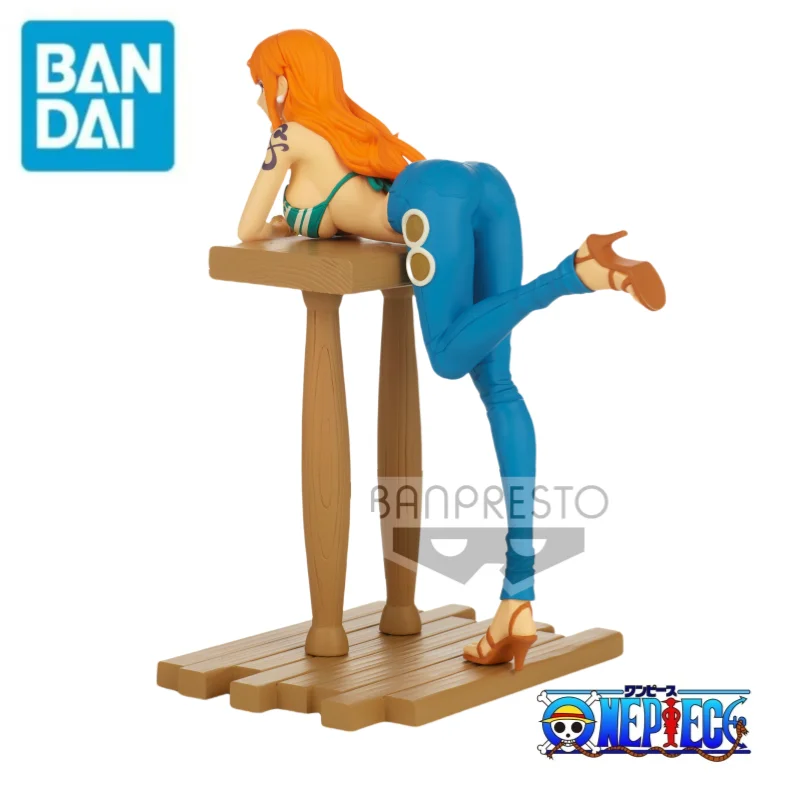 Auf Lager Bandai Original One Piece Banpresto Nami 100 % echte Weihnachtsgeschenke Anime Merchandise Actionfigur Figur