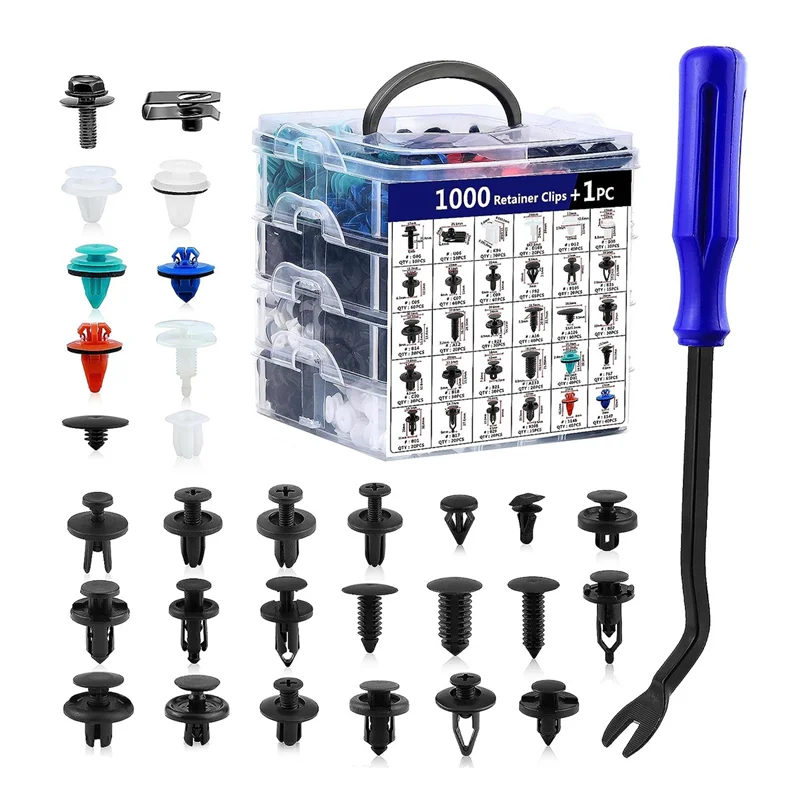 

Автомобильные зажимы-фиксаторы 30, самые популярные размеры, крепежные детали, как показано на рисунке, набор пластиковых автоматических заклепок