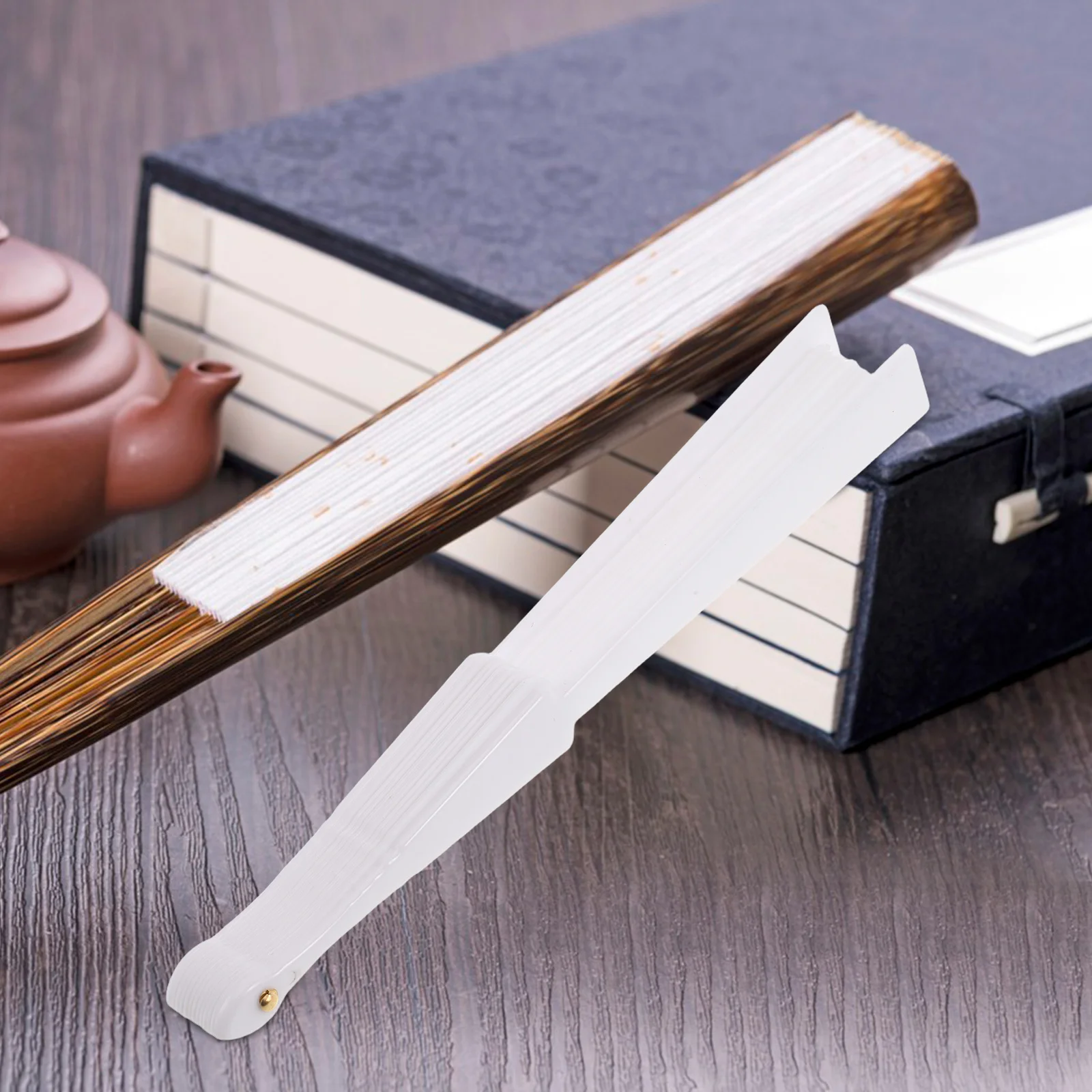 

Foldable Hand Fan Frame Craft for DIY Hand Fans Wedding Art Decoration Portable Fan Making Tool