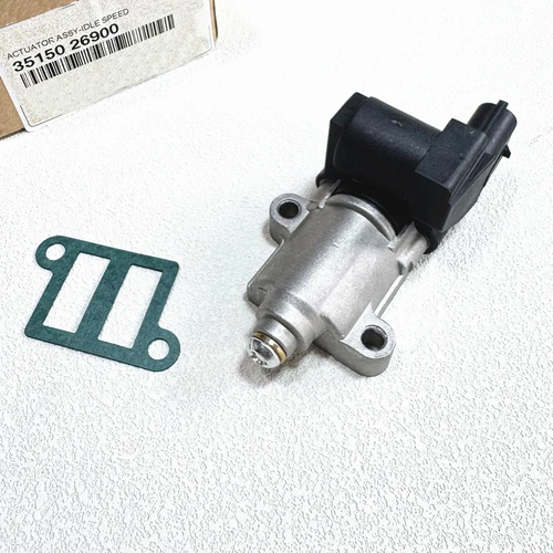 Imagen 2 del producto Válvula de Control de Aire en Reposo, Repuesto Automotriz Compatible con Hyundai Kia Accent Rio5 AC587 2006 2007 2008 2009 2010 2011, 3515026900 35150-26900