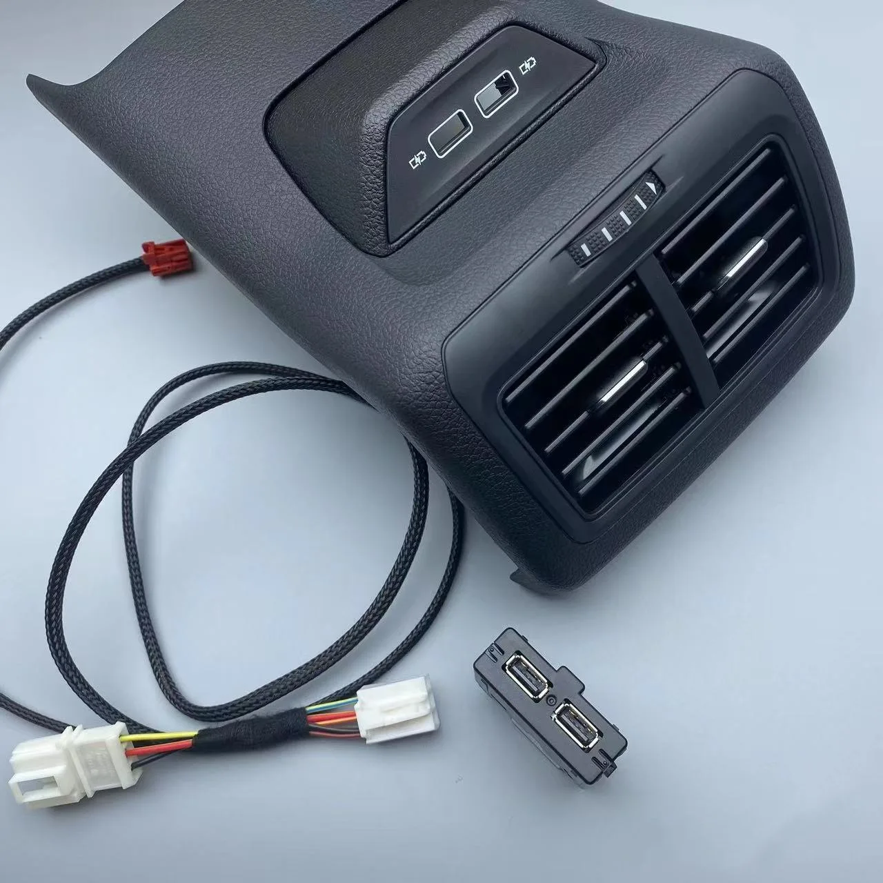 

Zw1 для Golf 7, задний USB-порт для зарядки, задний простой порт для зарядки, оригинальный USB-разъем для зарядки, задний ряд