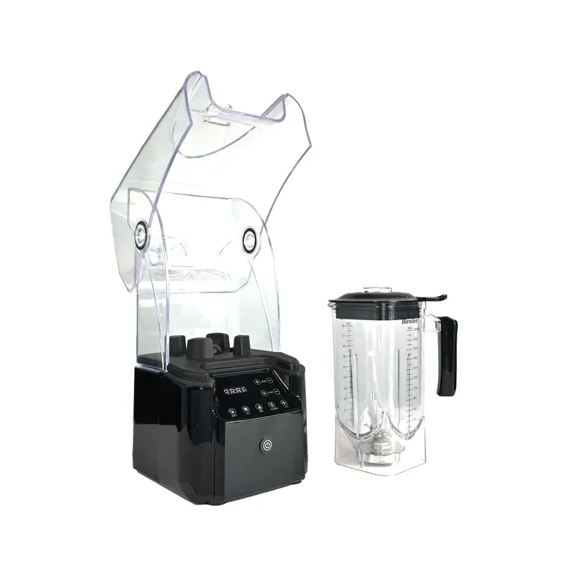 2200W Commercial Milkshake Mixer 2.2L Silent Ice Crusher Smoothie Maker for Bar Coffee Shop Milk Tea Store Heavy Duty Blender