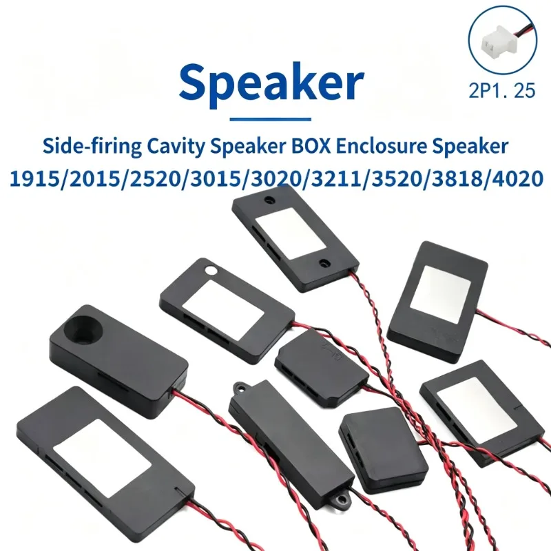 5PCS 3520/2520/1915/3015/3211/2014/2415/2040 8ohm1W Ultra-thin Side Sound Chamber Speaker Intelligent Device Speaker Accessories