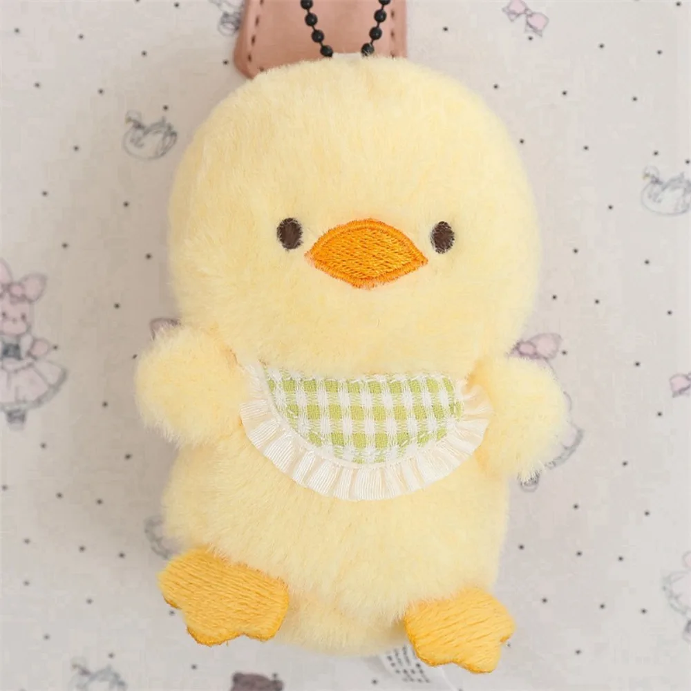 

Soft Material Chicken Plush Pendant Emotional Collectibles Penguin Elephant Plush Keychain Skin-friendly Lightweight