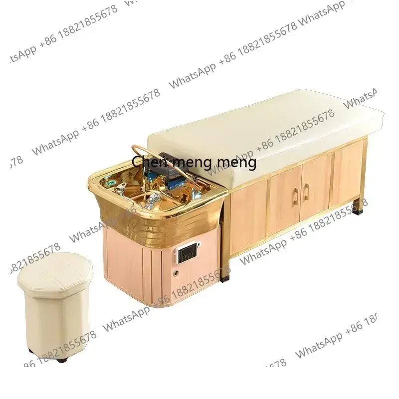D5556 Hair treatment shampoo bed with water heater integrated fumigation whole body massage ear beauty salon barber shop special