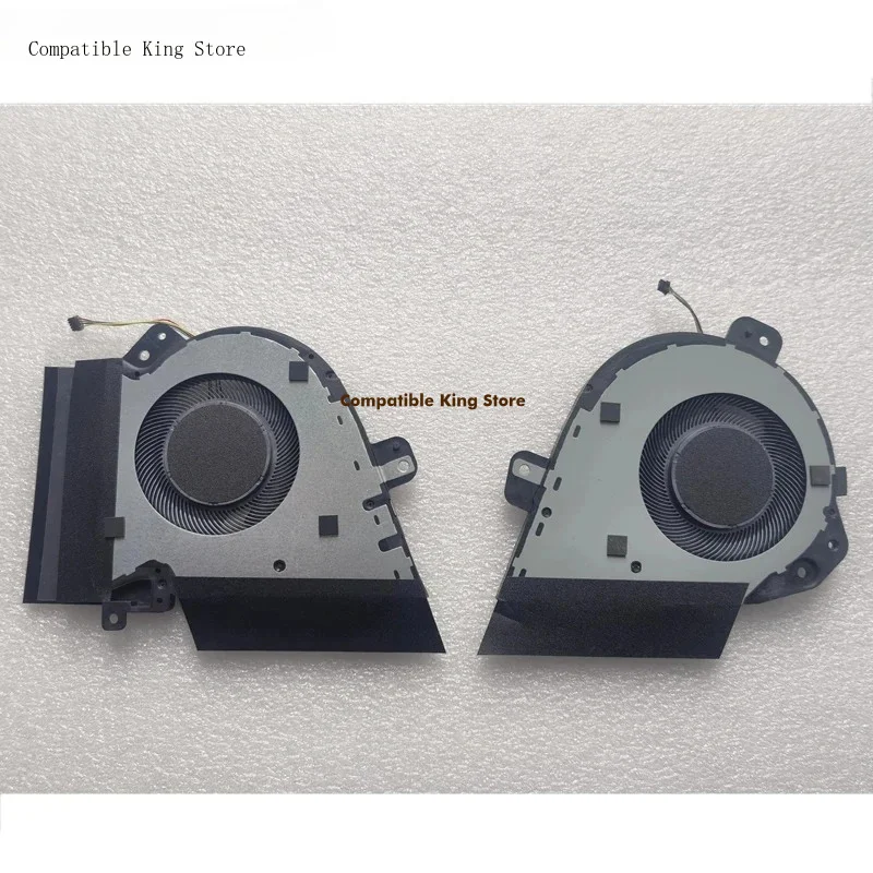 L+Original Laptop CPU GPU Cooling Fan For ASUS ROG Zephyrus G15 GA502D GA502DU 3750H 1660Ti 13NR0210T01111 13NR0210T02111 DC5V