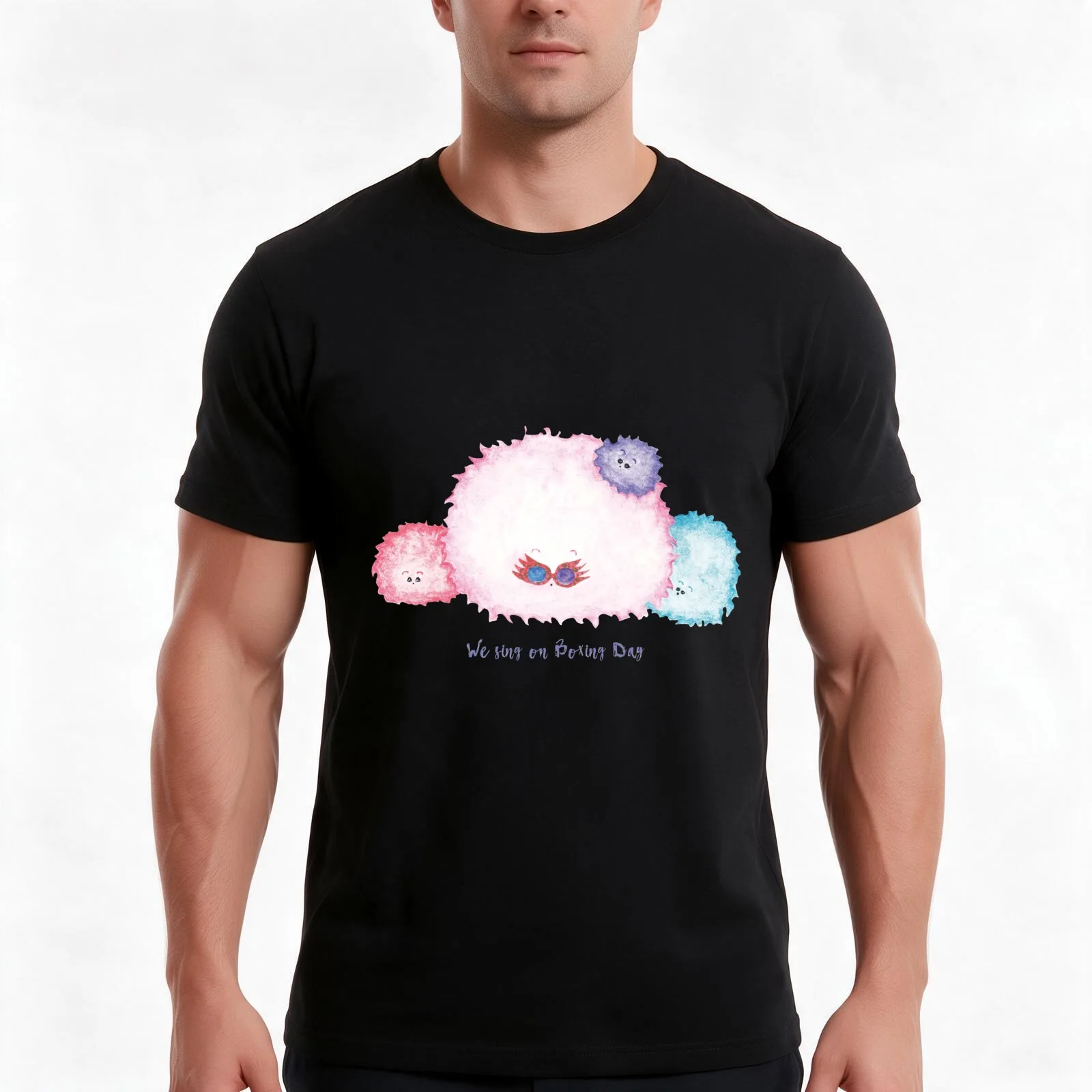 A Pygmy Puff with Luna Lovegood Soul wearing spectrespecs T-Shirt, Summer Casual Cotton Tee, Oversized Streetwear Tops