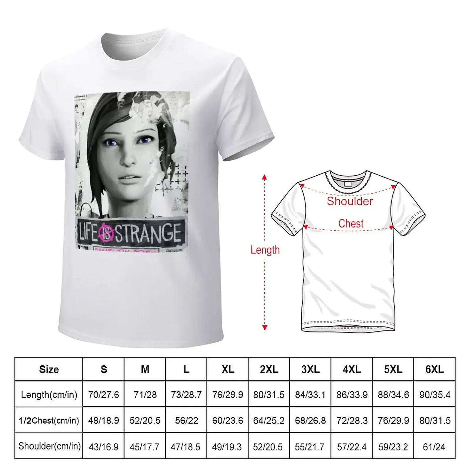 Before the Storrmm - Life is Strange 1.5 T-Shirt blacks Blouse for a boy tshirts for men