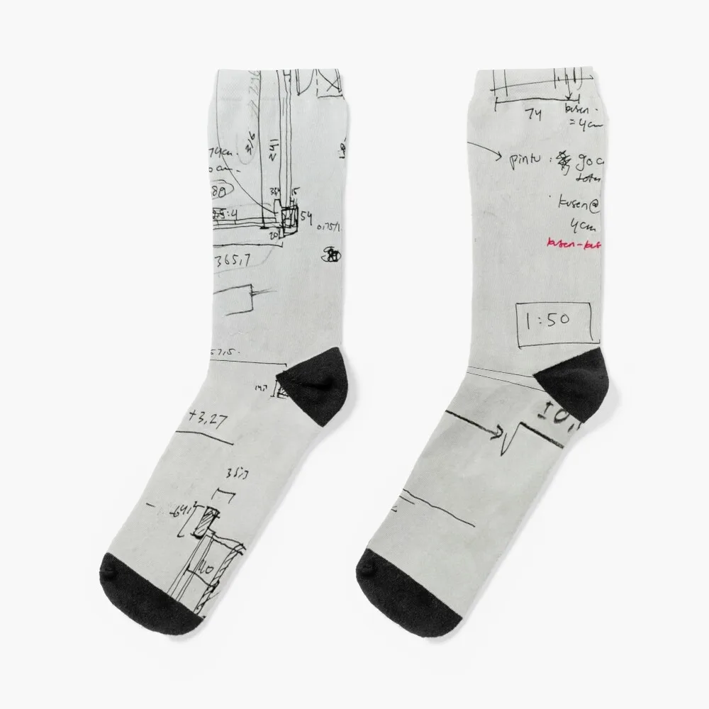 Interior Design Architect Student Socks Happy Socks Women