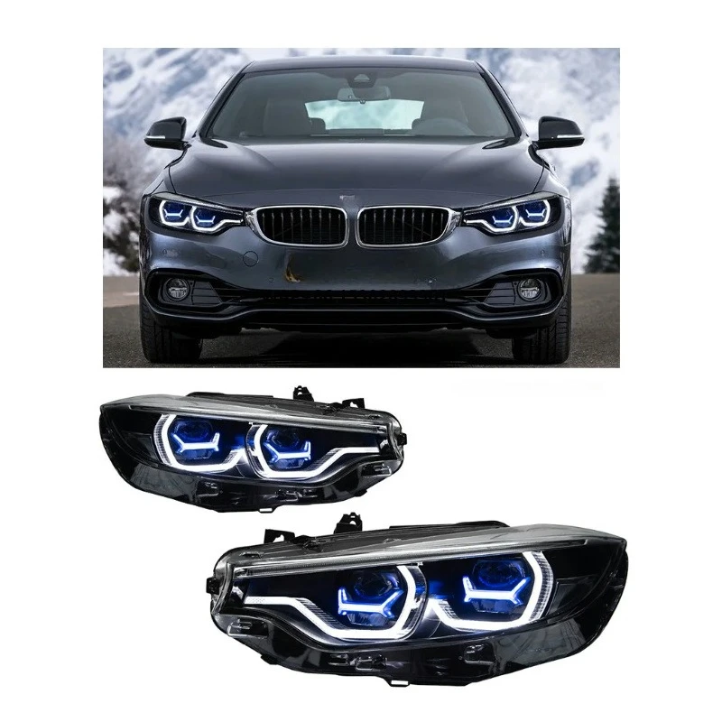 

4 Series F32 Headlight Upgrade F32 F36 2012-2019 425i 428i 430i 435i LED Head Lamp DRL Signal Car Lights Modified for