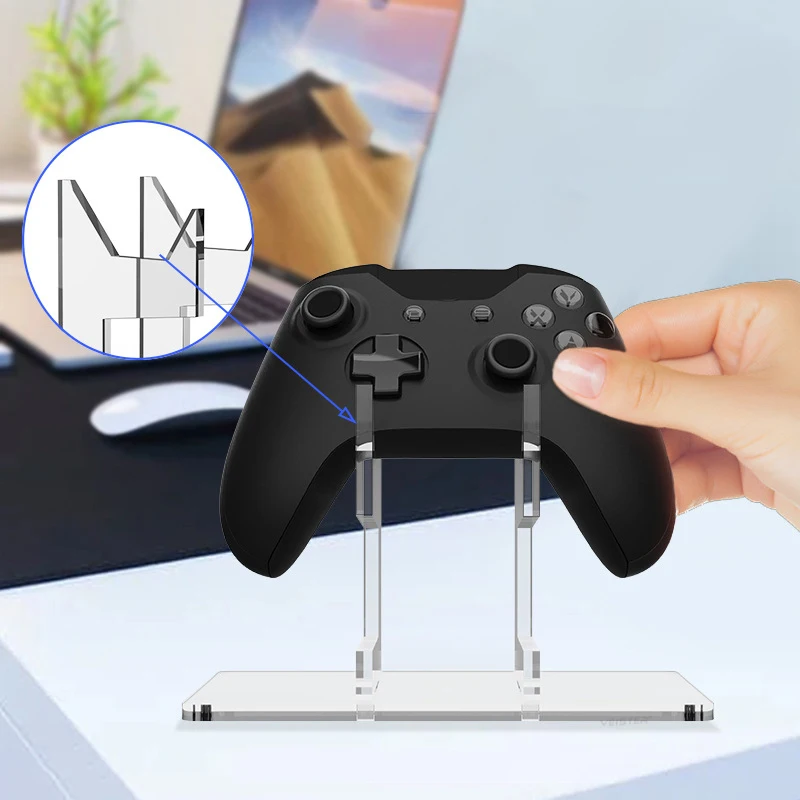 Single/Dual Layer Game Controller Holder Acrylic Gamepad Handle Bracket Display Rack Universal Stand Game Accessories