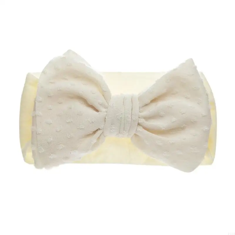 

Baby Girls Headband Big Bow Tie Hair Band Kid Headwrap Turban Photo Props P31B