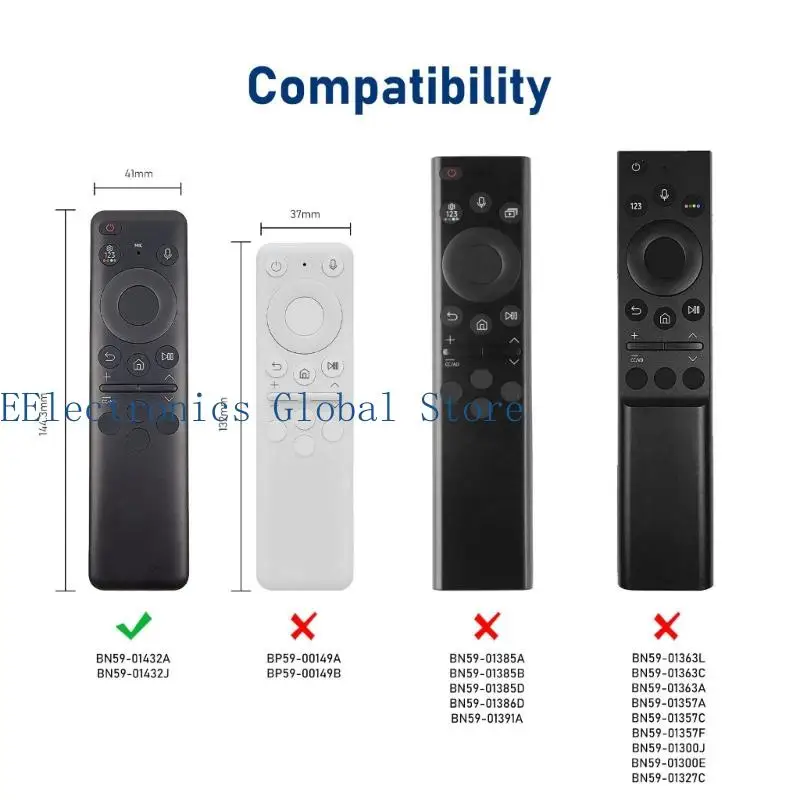 

462B Flexible Soft Silicone Cover For BN591432A Remote Comfortable Handling Material