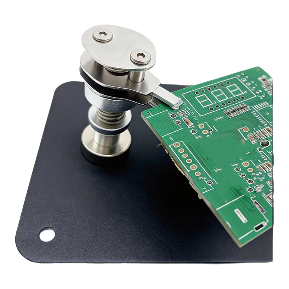 Small Board Spring Clamp Holder for Mini PCB Metal Clips Designed to Keep Components Stable during Soldering Work